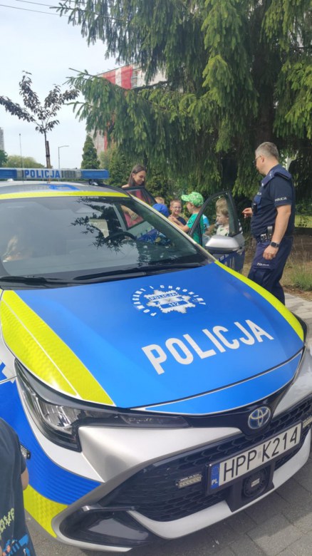 Spotkanie z funkcjonariuszem policji- Bezpieczne Wakacje 2025 - Zdjęcie 20