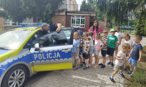 Spotkanie z funkcjonariuszem policji- Bezpieczne Wakacje 2025 - Zdjęcie 5