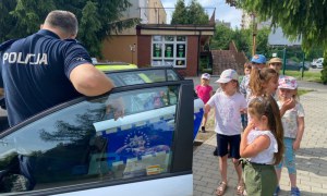 Spotkanie z funkcjonariuszem policji- Bezpieczne Wakacje 2025 - Zdjęcie 54