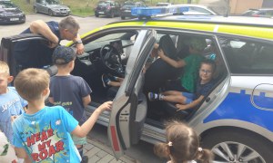 Spotkanie z funkcjonariuszem policji- Bezpieczne Wakacje 2025 - Zdjęcie 48