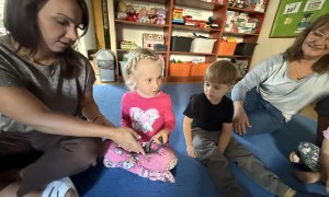 Spotkanie z Policjantem: Bezpieczna Droga Do Przedszkola - Zdjęcie 14