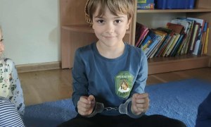 Spotkanie z Policjantem: Bezpieczna Droga Do Przedszkola - Zdjęcie 39