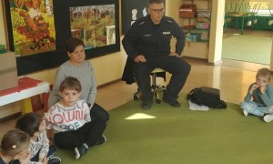 Spotkanie z Policjantem: Bezpieczna Droga Do Przedszkola - Zdjęcie 43
