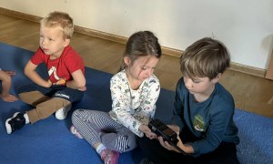 Spotkanie z Policjantem: Bezpieczna Droga Do Przedszkola - Zdjęcie 21