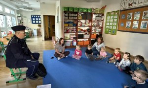 Spotkanie z Policjantem: Bezpieczna Droga Do Przedszkola - Zdjęcie 58