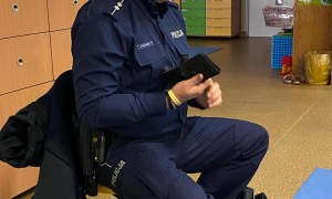 Spotkanie z Policjantem: Bezpieczna Droga Do Przedszkola - Zdjęcie 64