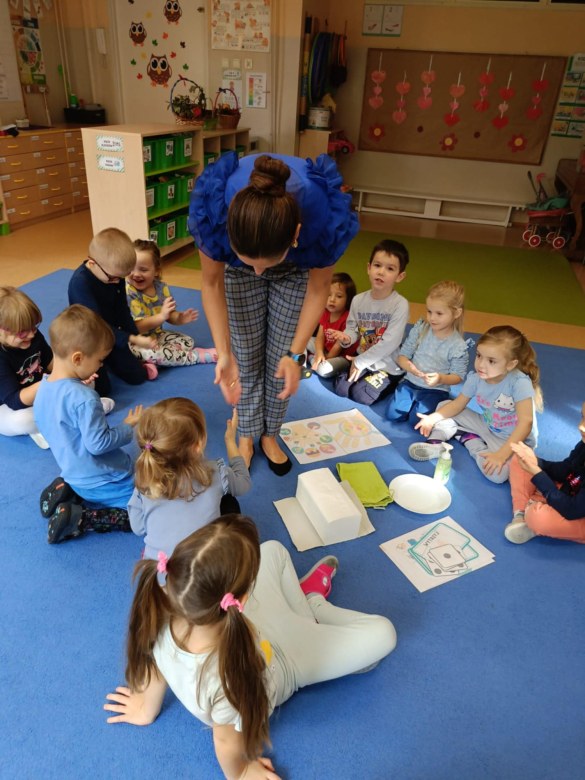 Światowy Dzień Mycia Rąk w grupie Sówki - Zdjęcie 3
