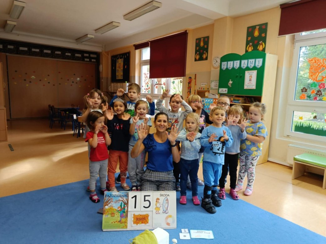 Światowy Dzień Mycia Rąk w grupie Sówki - Zdjęcie 13