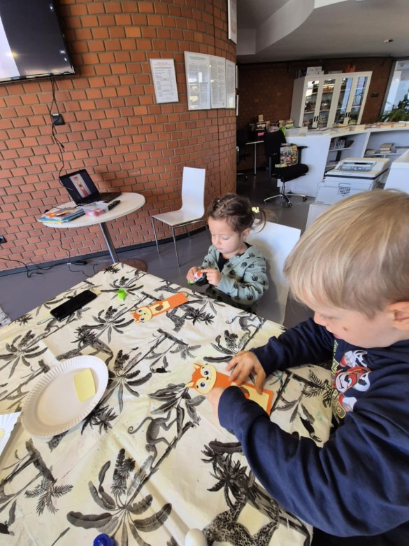 Sówki: Warsztaty w bibliotece - Zdjęcie 51