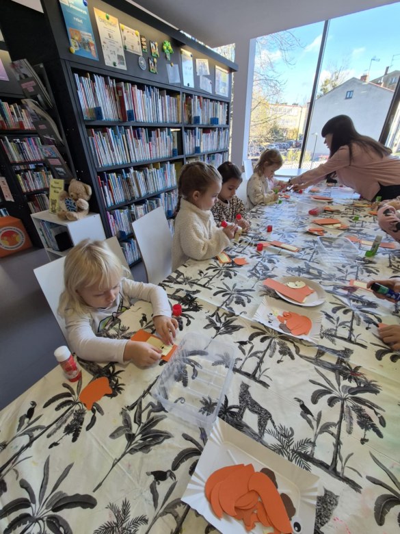 Sówki: Warsztaty w bibliotece - Zdjęcie 37