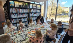 Sówki: Warsztaty w bibliotece - Zdjęcie 53