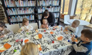 Sówki: Warsztaty w bibliotece - Zdjęcie 68