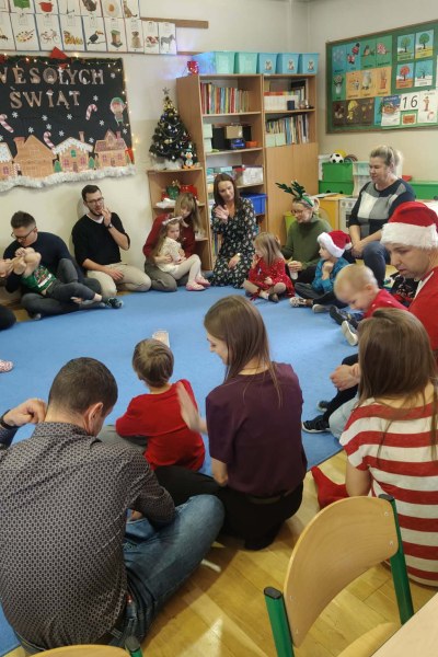 Spotkanie Świąteczne w grupie Żabki