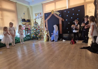 Spotkanie Świąteczne "Jasełka" w grupie Liski