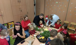 Spotkanie świąteczne w grupie Sówki - Zdjęcie 23