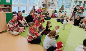 Spotkanie świąteczne w grupie Sówki - Zdjęcie 60