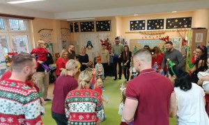 Spotkanie świąteczne w grupie Sówki - Zdjęcie 72