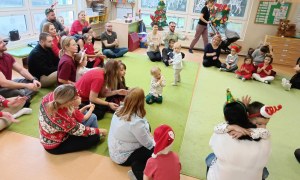Spotkanie świąteczne w grupie Sówki - Zdjęcie 32