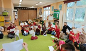 Spotkanie świąteczne w grupie Sówki - Zdjęcie 39