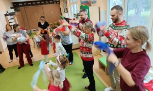 Spotkanie świąteczne w grupie Sówki - Zdjęcie 65