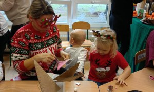 Spotkanie świąteczne w grupie Sówki - Zdjęcie 74