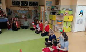 Spotkanie świąteczne w grupie Sówki - Zdjęcie 93