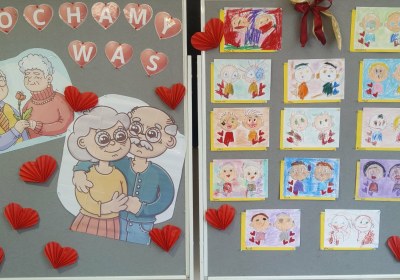 Dzień Babci i Dziadka w grupie Żabki