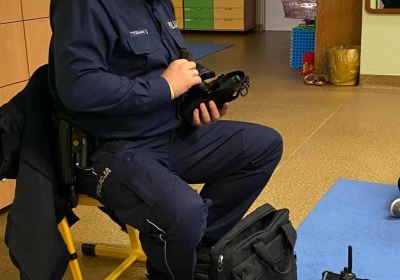 Spotkanie z Policjantem: Bezpieczna Droga Do Przedszkola