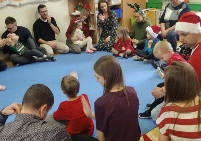 Spotkanie Świąteczne w grupie Żabki