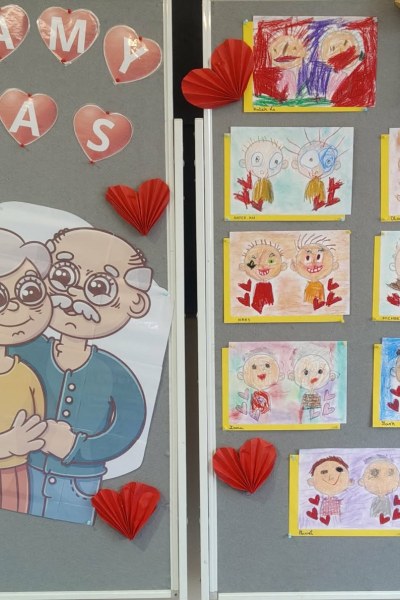 Dzień Babci i Dziadka w grupie Żabki