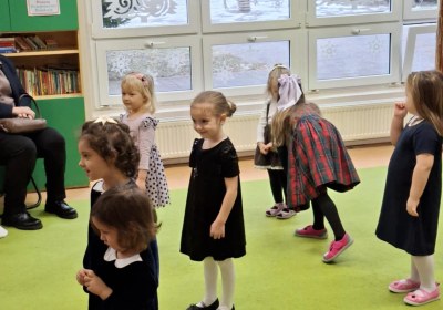 Dzień Babci i Dziadka w grupie Sówki