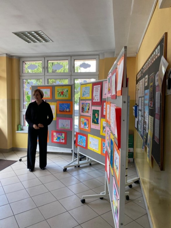 Rozdanie dyplomów za udział w V Ogólnopolskim konkursie 