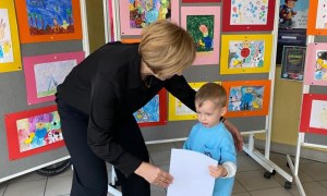 Rozdanie dyplomów za udział w V Ogólnopolskim konkursie 