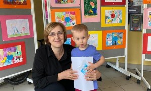 Rozdanie dyplomów za udział w V Ogólnopolskim konkursie 