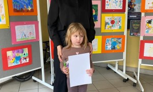 Rozdanie dyplomów za udział w V Ogólnopolskim konkursie 