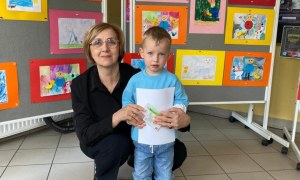 Rozdanie dyplomów za udział w V Ogólnopolskim konkursie 