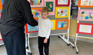 Rozdanie dyplomów za udział w V Ogólnopolskim konkursie 