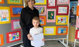Rozdanie dyplomów za udział w V Ogólnopolskim konkursie 