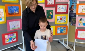 Rozdanie dyplomów za udział w V Ogólnopolskim konkursie 