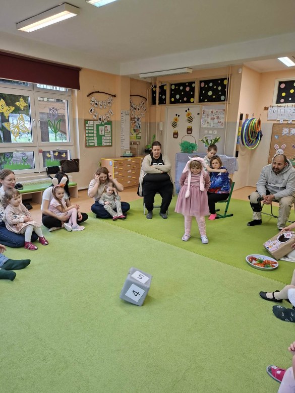 Warsztaty Wielkanocne w grupie Sówki - Zdjęcie 46