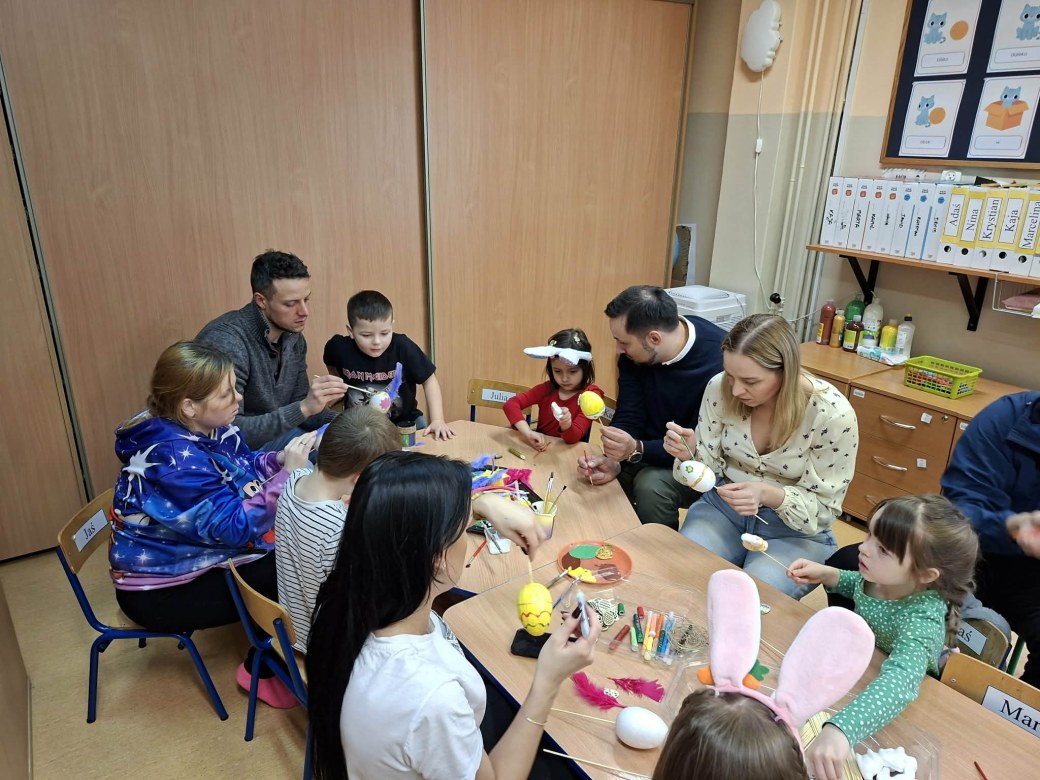 Warsztaty Wielkanocne w grupie Sówki - Zdjęcie 21