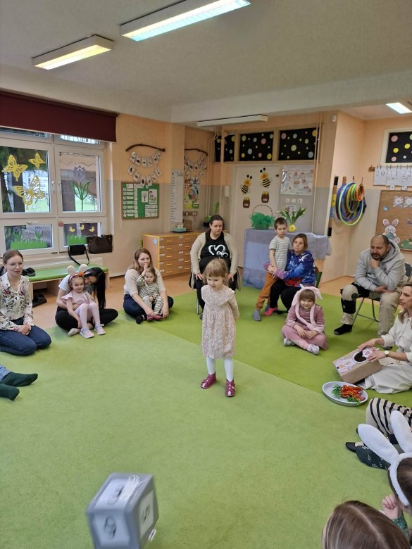 Warsztaty Wielkanocne w grupie Sówki - Zdjęcie 27