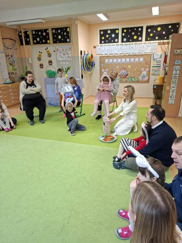 Warsztaty Wielkanocne w grupie Sówki - Zdjęcie 38