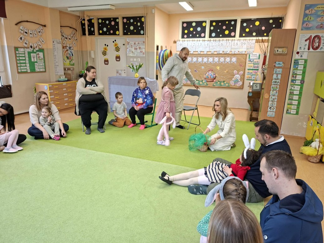 Warsztaty Wielkanocne w grupie Sówki - Zdjęcie 9