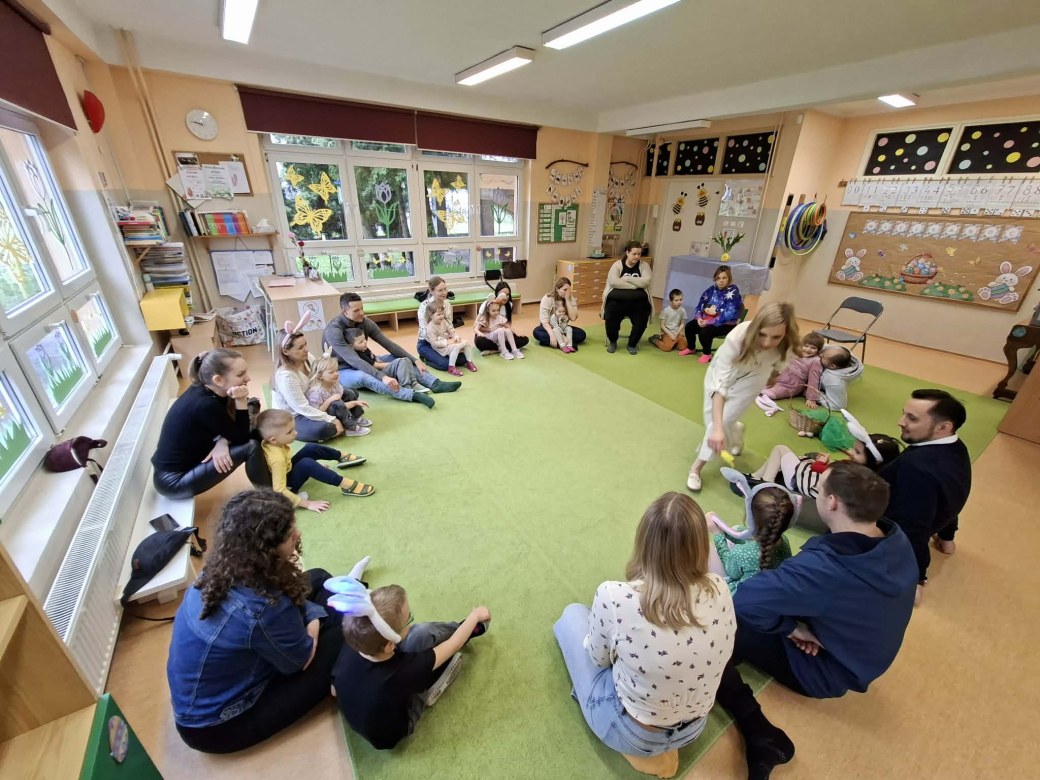 Warsztaty Wielkanocne w grupie Sówki - Zdjęcie 19