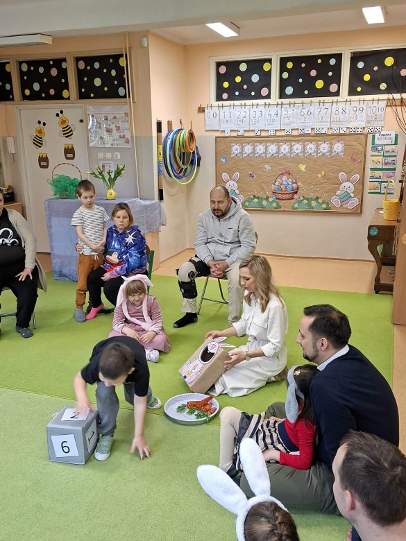 Warsztaty Wielkanocne w grupie Sówki - Zdjęcie 22