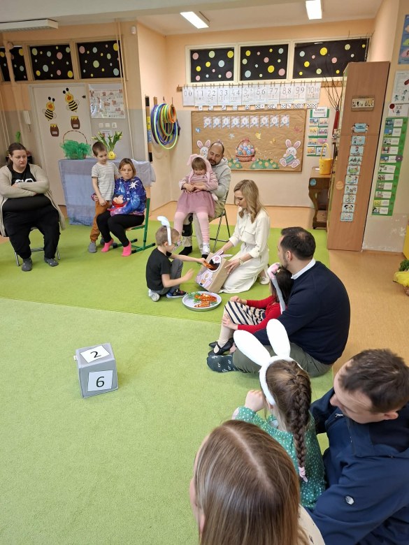 Warsztaty Wielkanocne w grupie Sówki - Zdjęcie 32