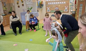 Warsztaty Wielkanocne w grupie Sówki - Zdjęcie 12