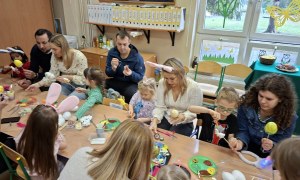 Warsztaty Wielkanocne w grupie Sówki - Zdjęcie 18