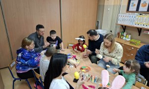 Warsztaty Wielkanocne w grupie Sówki - Zdjęcie 21